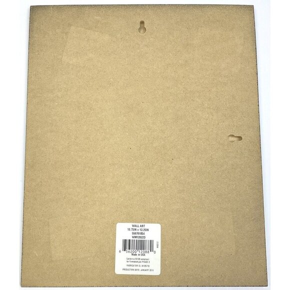 10.75"x13.75" MARLA RAE Black LIVE LAUGH LOVE Wooden WALL ART WM120223 EUC - Picture 2 of 3